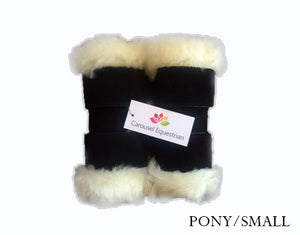 Lambskin paddock boots