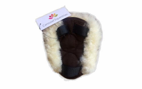 Lambskin breastplate pressure guards