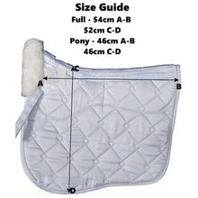 Lambskin dressage square